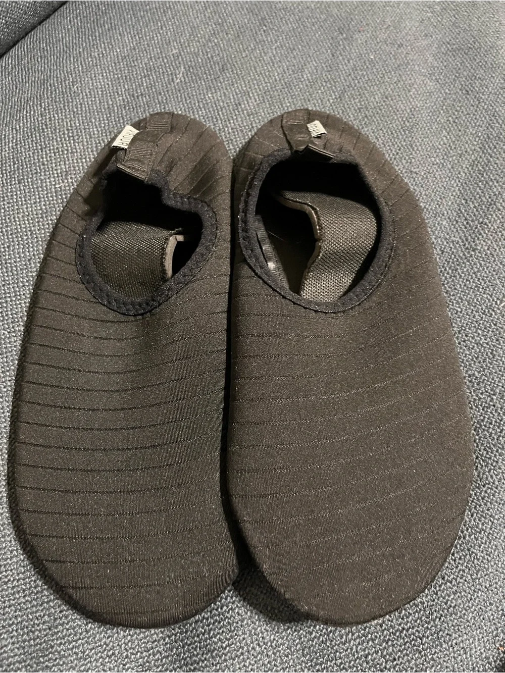 Black Slip-On Water Shoes unisex